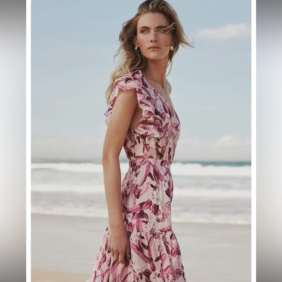 Anthropologie Steele Mahana One-Shoulder Dress - Picture 3 of 9